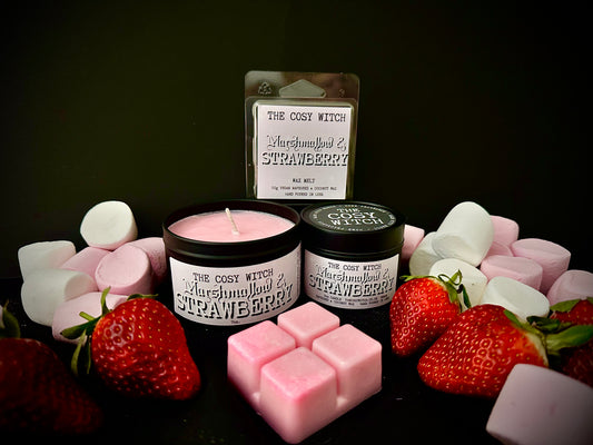 Marshmallow and Strawberry *made to order*