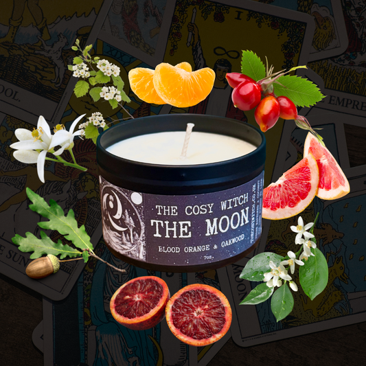 The Moon Tarot - Blood Orange & Oakwood