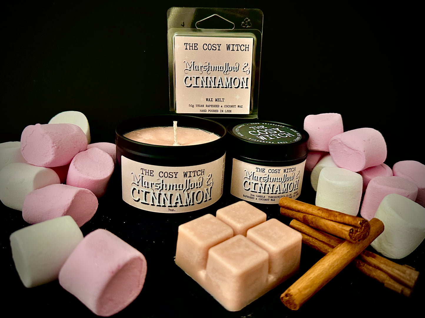 Marshmallow and Cinnamon *made to order*