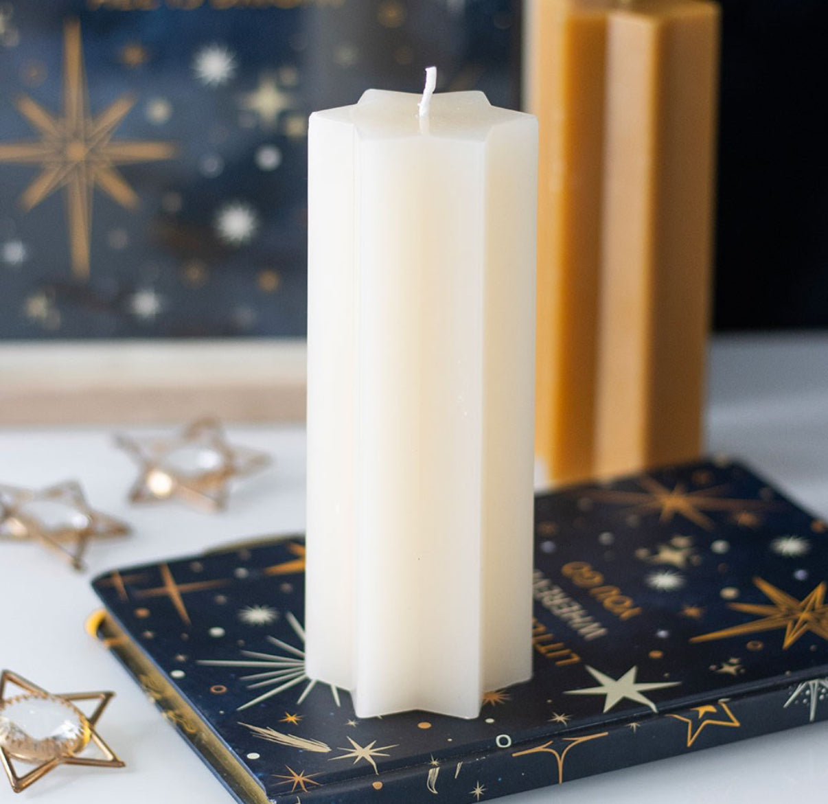 Star Pillar Candle