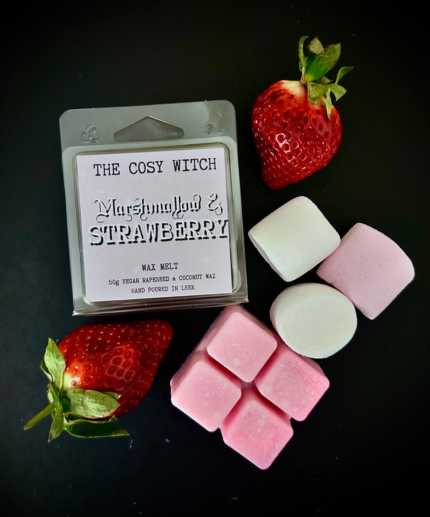 Marshmallow and Strawberry *made to order*