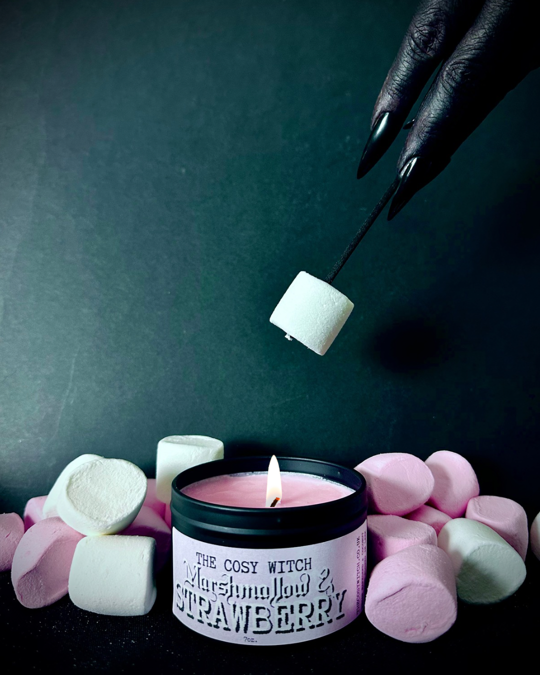 Marshmallow and Strawberry *made to order*