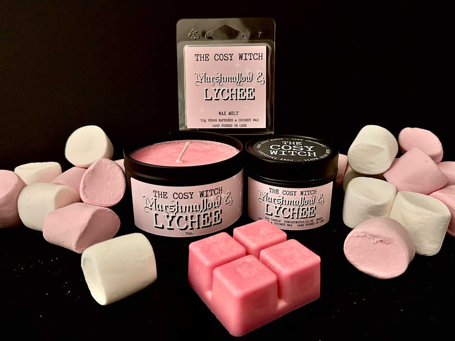 Marshmallow and Lychee *made to order*