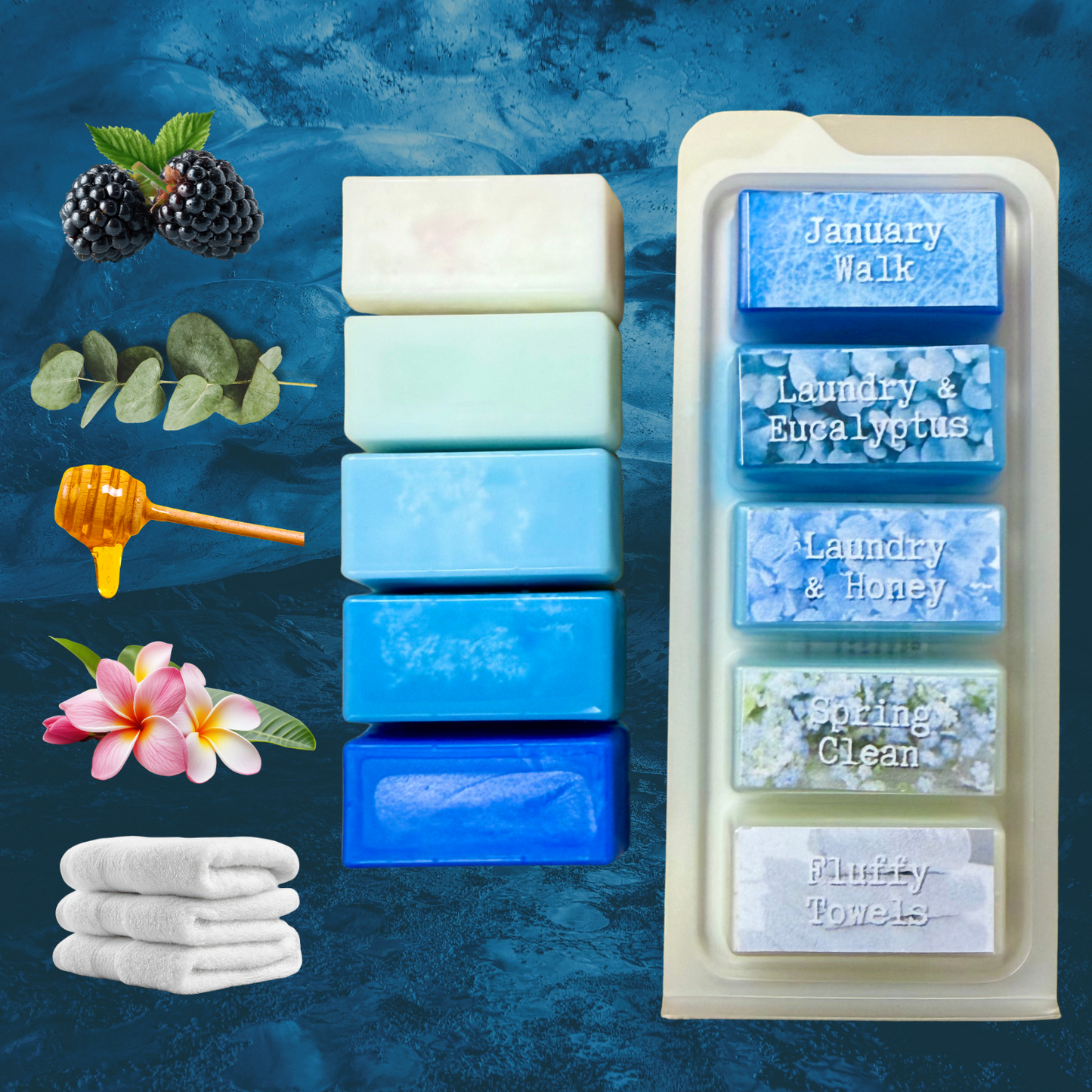 Reset & Manifest Edition Melt Bar - 5 Fresh Scents