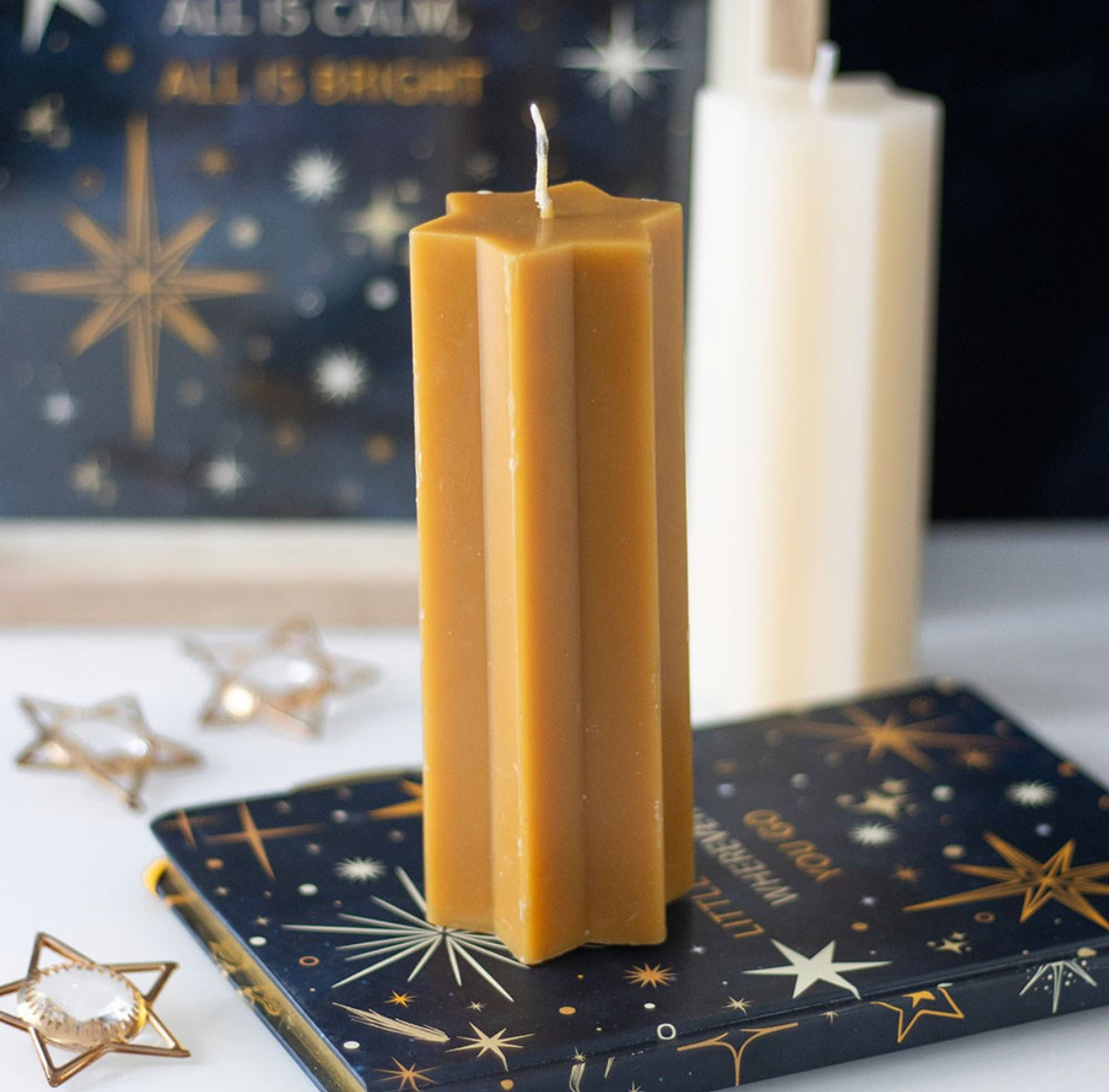 Star Pillar Candle