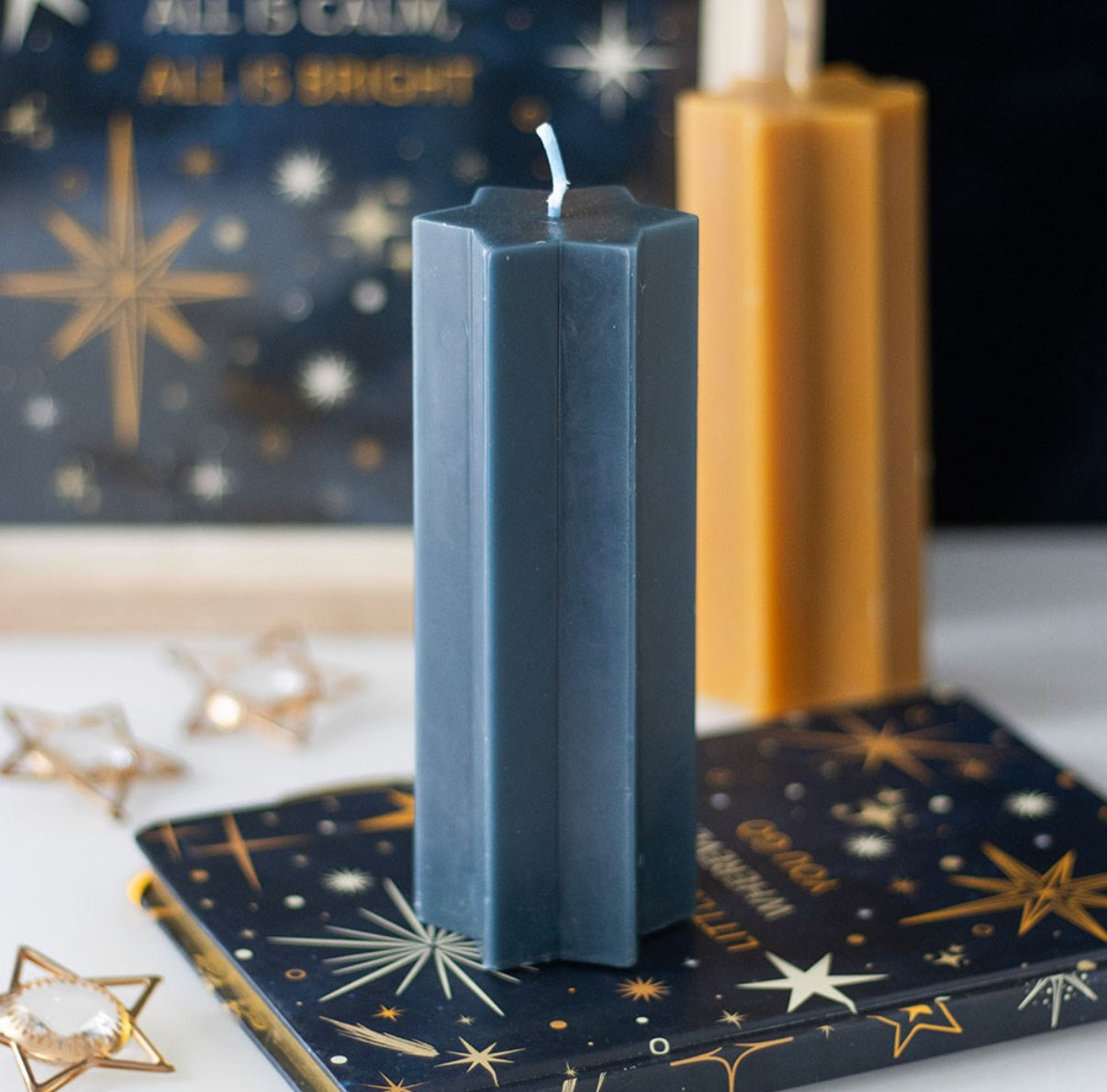 Star Pillar Candle