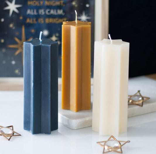 Star Pillar Candle